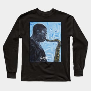 Painting John Coltrane Long Sleeve T-Shirt